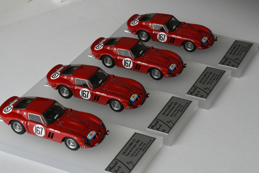 Modelart111 250 GTO Set : #5095 Tour de France 1963
